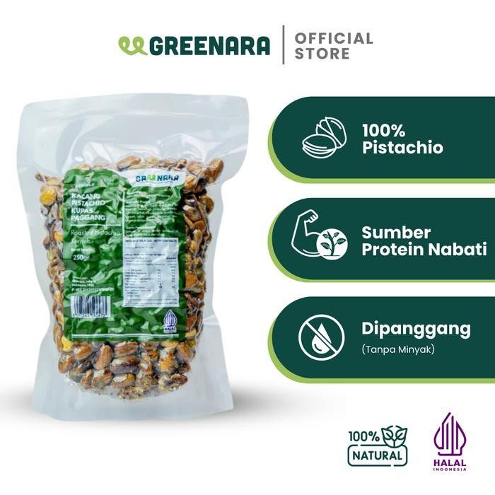 

Kacang Pistachio Kupas Panggang 250gr / Roasted Pistachio Kernel