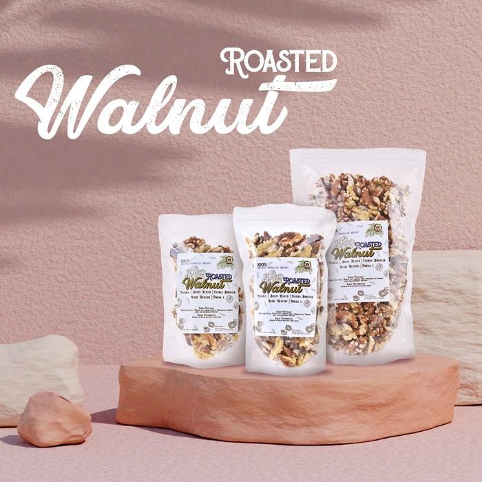 

Roasted Walnut ( Camilan Sehat Walnut Panggang ) 1kg