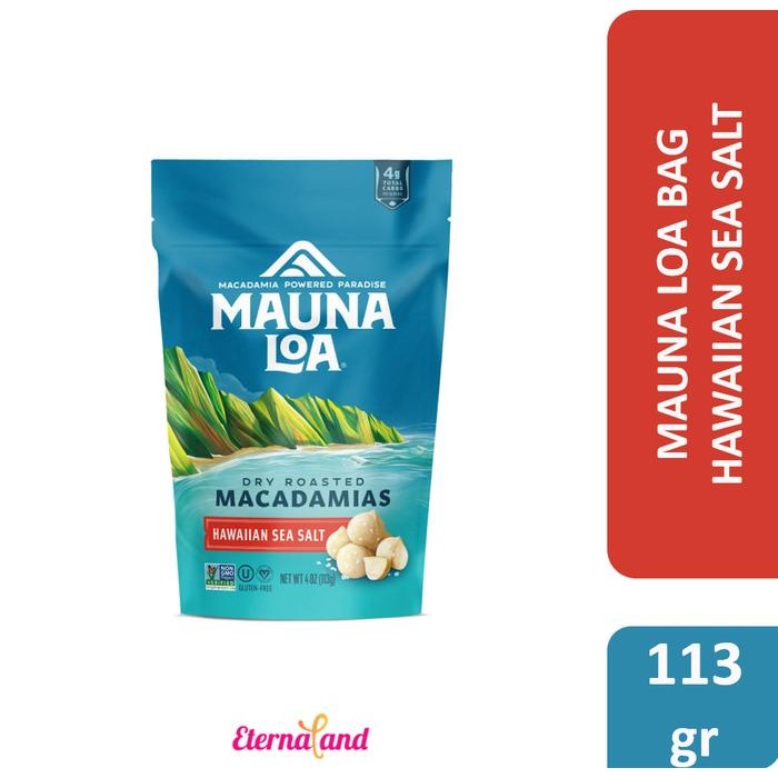 

Mauna Loa Macadamias Bag - kacang macadamia impor usa