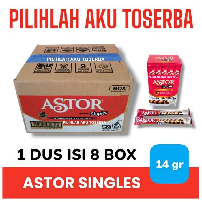 

Astor Single Astor Singles - ( HARGA 1 DUS ISI 8 BOX )
