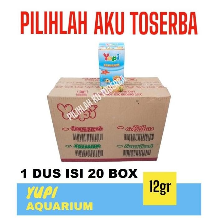 

YUPI AQUARIUM BOX isi 12 PCS - ( HARGA PER DUS ISI 20 BOX )