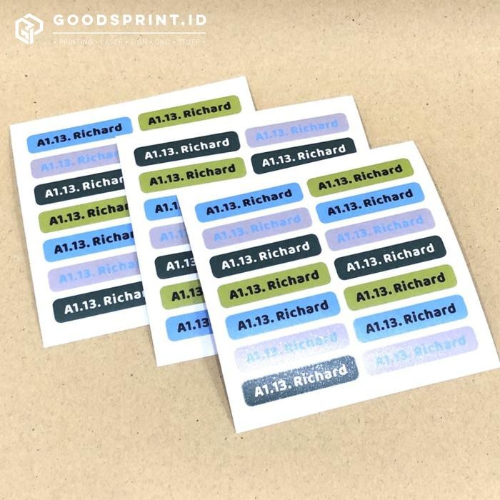 

Pilihan- Label Stiker Nama Anak Sticker Waterproof Bisa Tempel Di Botol Minum