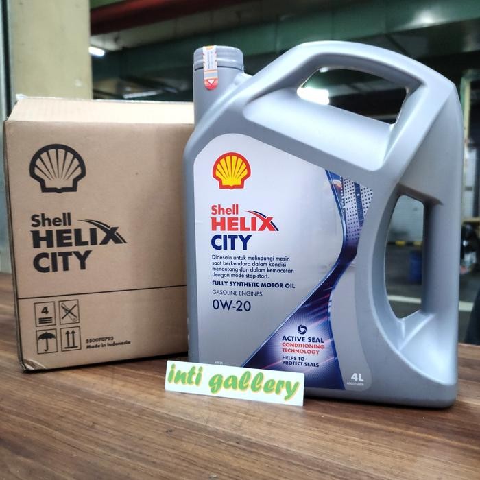 Jual Oli Mesin 0W-20 Shell Helix City Full Synthetic Original