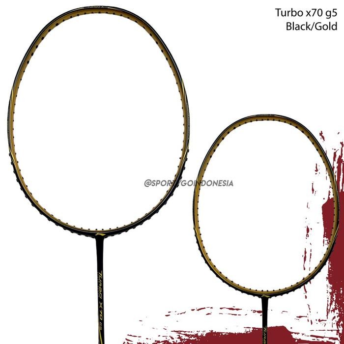 Raket Lining Turbo X 50 60 70 G5 Badminton Original