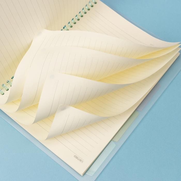 

Deli Qha560 Loose Leaf Notebook Binder Warna Pastel A5 -[1 Buku] Kode 1283