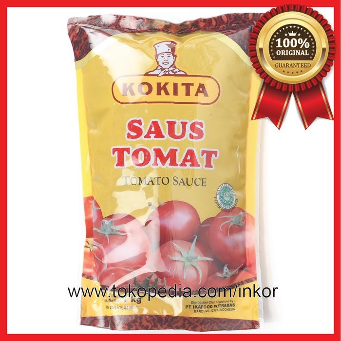 

Pilihan- Kokita Saus Tomat Pouch 1Kg