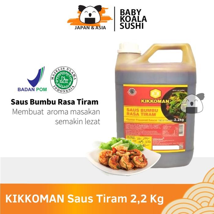 

Pilihan- Oyster Sauce Halal 2,2Kg By Kikkoman Saus Tiram Saos Seafood