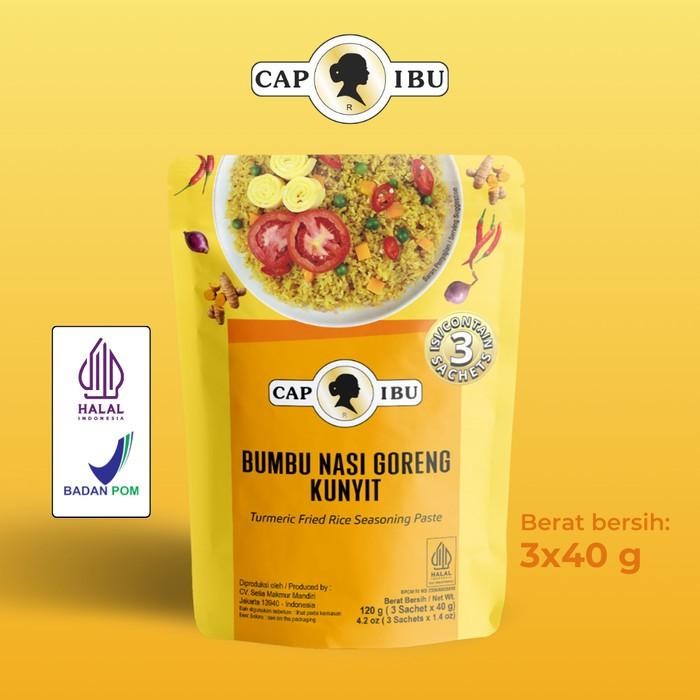 

Pilihan- Cap Ibu Bumbu Nasi Goreng Kunyit Pouch - Bumbu Masak Instan Premium