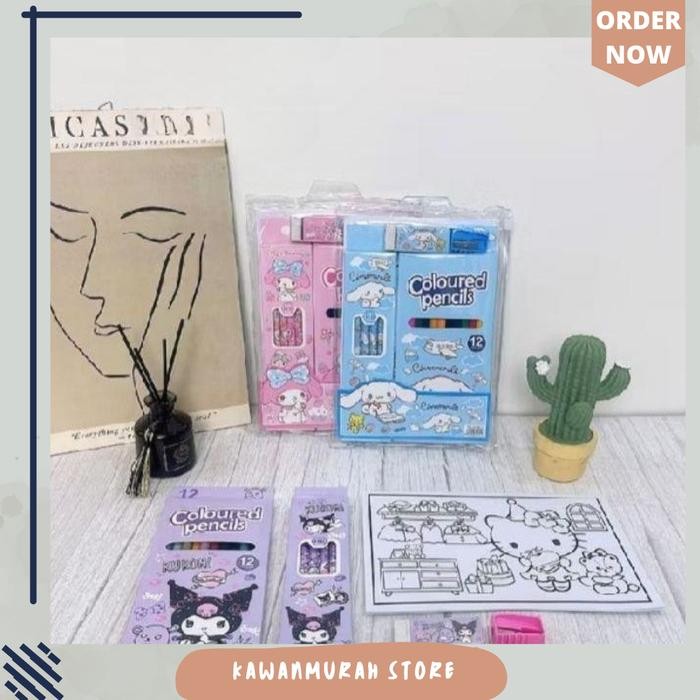 

Melayani Faktur Pajak! Goodiebag Ulang Tahun Anak 5 In 1 Motif Kuromi Melody Sanrio Lucu