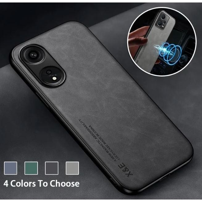 [LEATHER CASE] Case Oppo Reno 8T 5G Casing Tekstur Kulit Domba Casing Oppo Reno 8T 5G Casing Premium