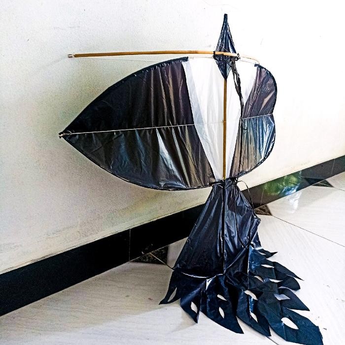 Layangan Gapangan Manukan 80Cm Bonus Sendaren Dijamin Terbang