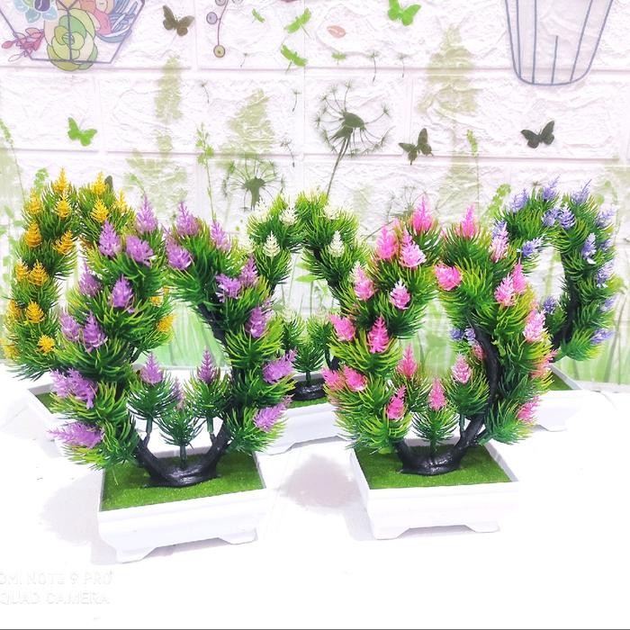 Bunga Hias Serba 20000 Artificial Dekorasi Dinding Hiasan Plastik (TERBAIK) (TERBARU) (TERMURAH)