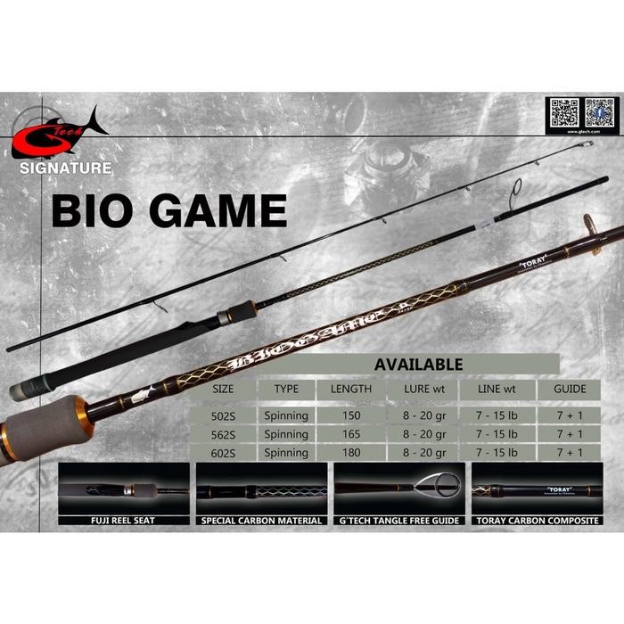 Joran G-tech Signature BioGame-Spinning ROD