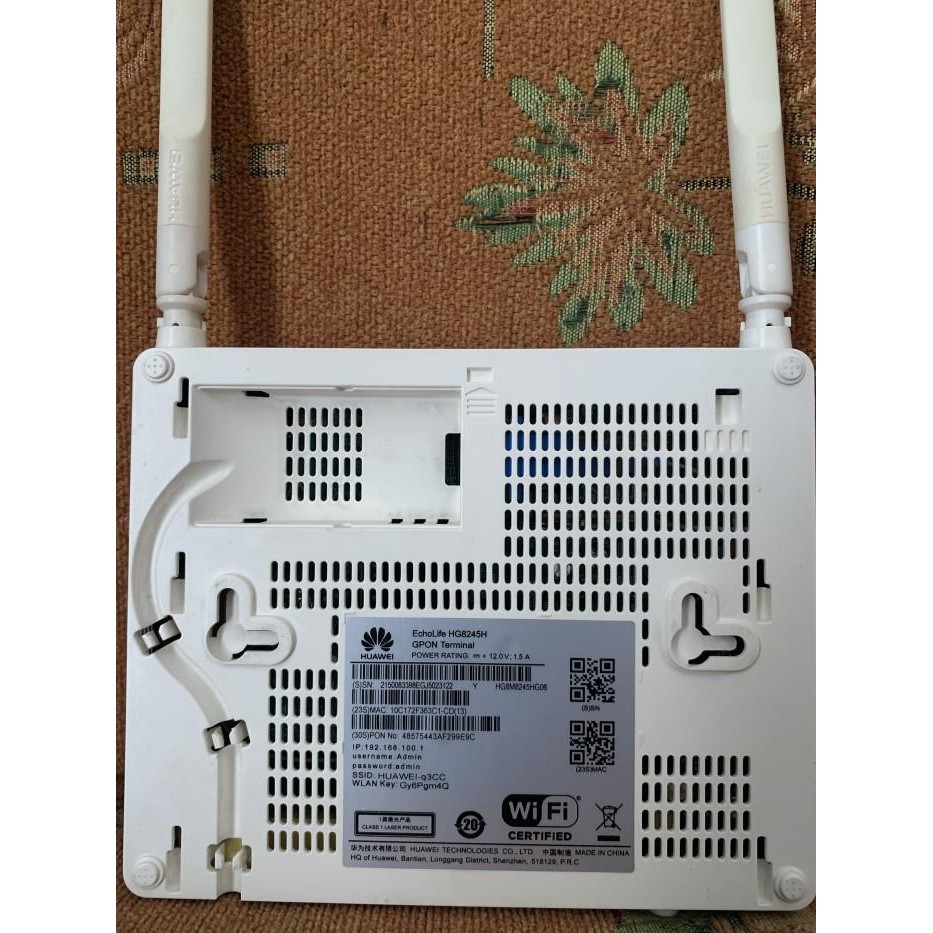 Ont huawei 5h HG8245H