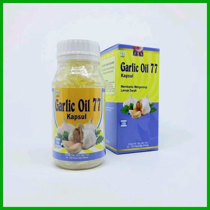 kapsul garlic oil 77 isi 100 kapsul