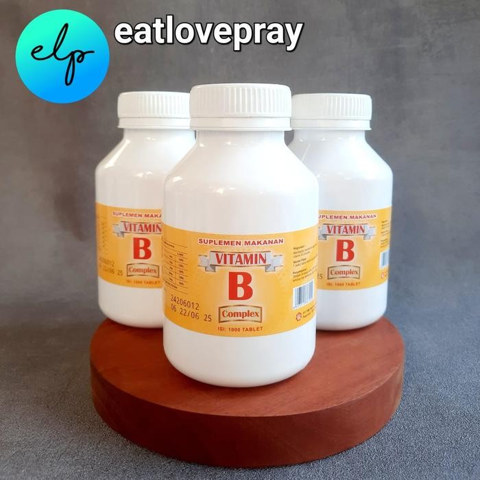 Vitamin B Complex PIM Isi 1000 Tablet
