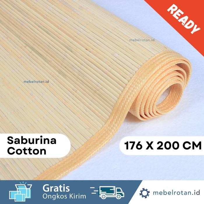 ORIGINAL Lampit Rotan Saburina 176x200cm Handmade Tikar Kaet Kalimantan READY STOCK