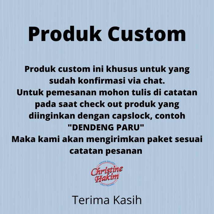 

ASLI Produk Custom READY STOCK