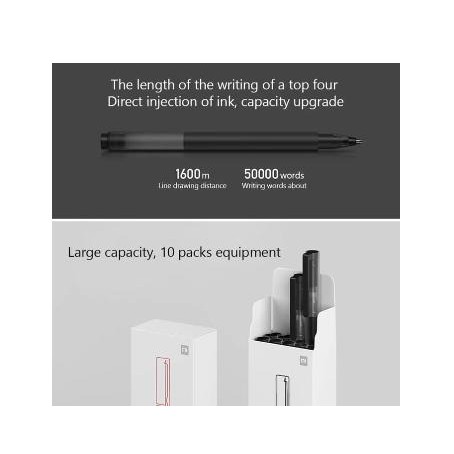 

Xiaomi Mijia Pen Gel ink 0.5mm / Pulpen Xiaomi Mi Pen 10pcs