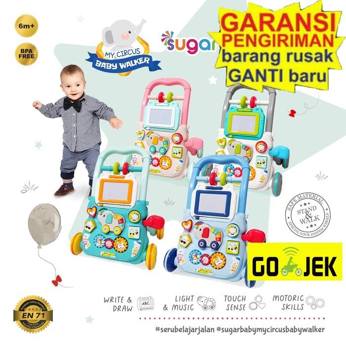 SugarBaby Circus Walker Activity Walker Push walker/Activity walker/Baby walker Mini Car Push Walker