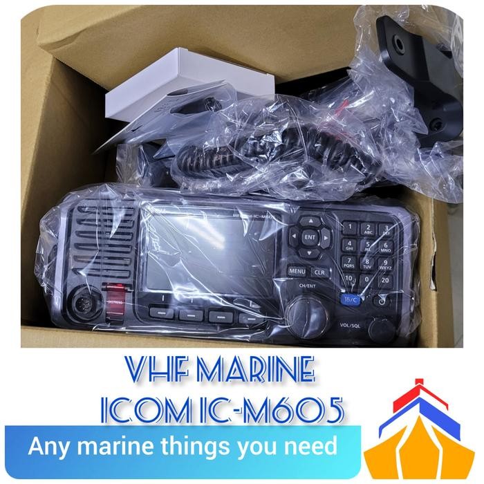 Radio Vhf Icom Ic-M605 Original / Icom M605
