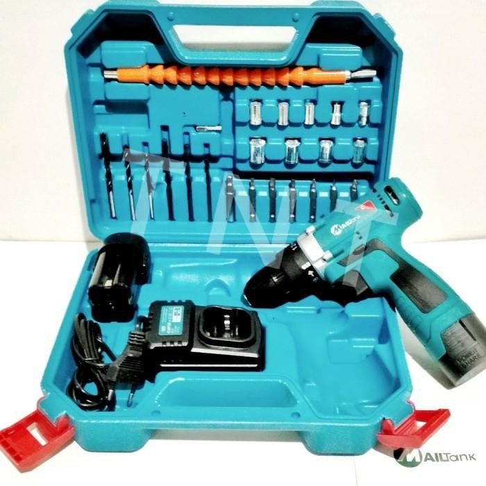 MESIN BOR CORDLESS CAS BATERAI 18V SH-189 MAILTANK