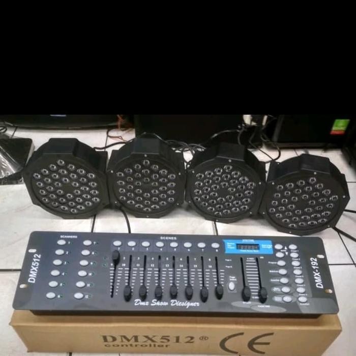 Paket par LED 36 + Mixer dmx512