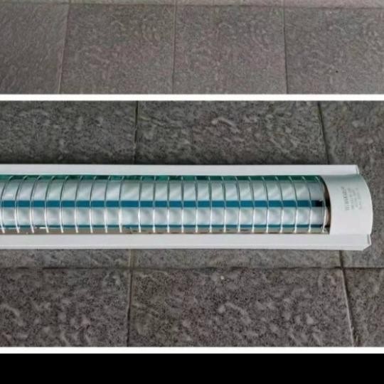 kap lampu RMO 2x8 wat Led panjang 60cm