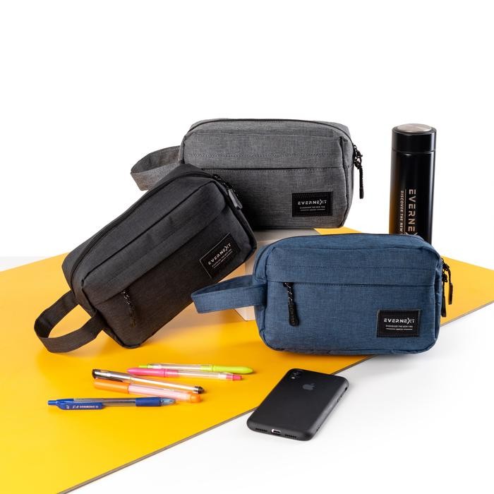 Eiger Wallets - Pouch Bag Axel Tas Tangan Pria Hand Bag Clutch Bag Travel Pouch Organizer Bag Distro
