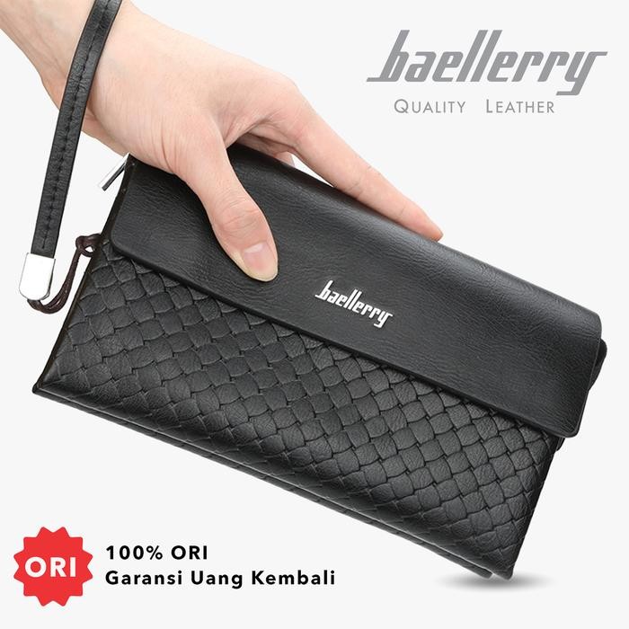 Eiger Wallets - Tas Tangan Pria Handbag Cowok Clutch Bag Kulit A418-21