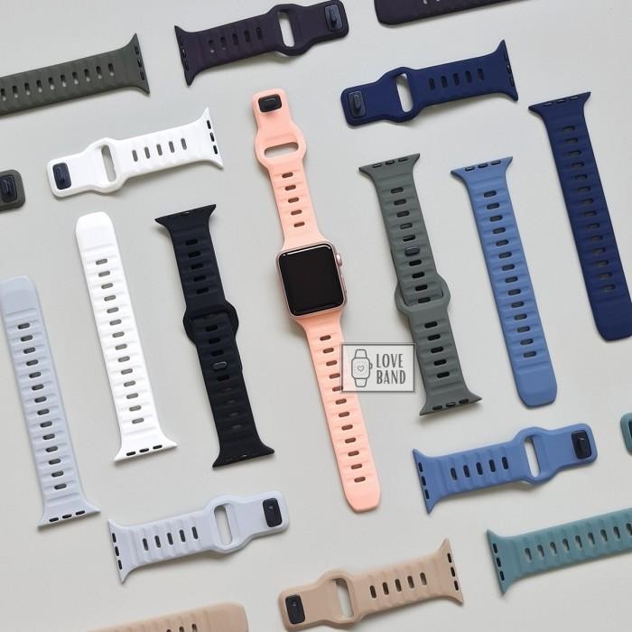 Strap Apple Watch 41mm / Series 7 8 9 - OVAL Tali Iwatch Sport Band