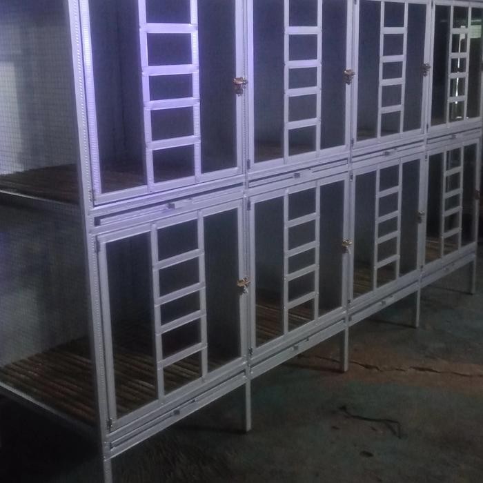 kandang ayam Bangkok 8 pintu custom..