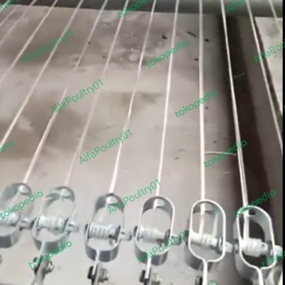 STRONG PLASTIK QROPE/TALI PENGIKAT PENYANGGA MESH SLAT LANTAI AYAM.