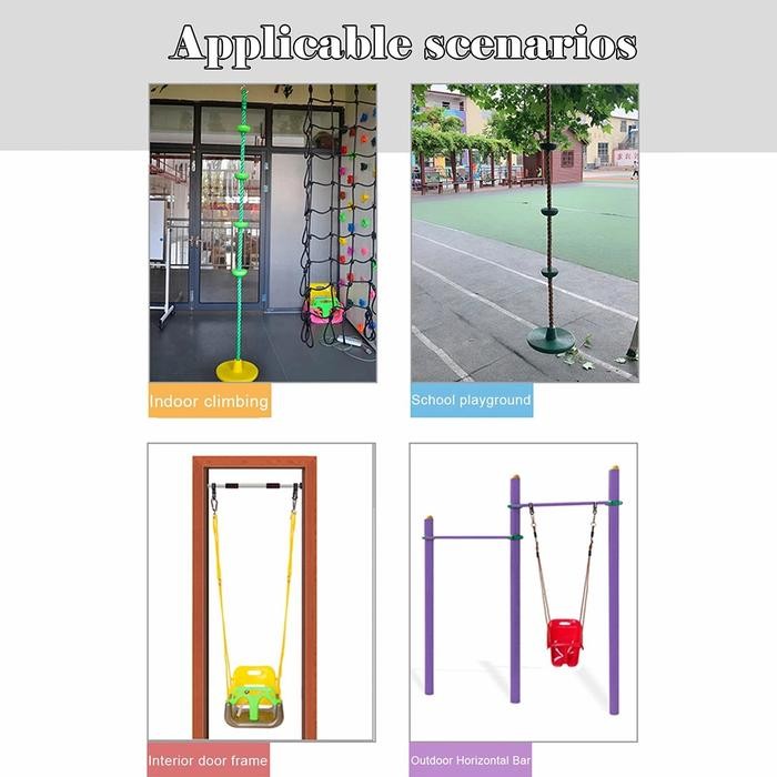 Bisa E-Faktur Mainan Tali Ayunan Panjat Playground Outdoor Indoor - Kado Anak Ultah