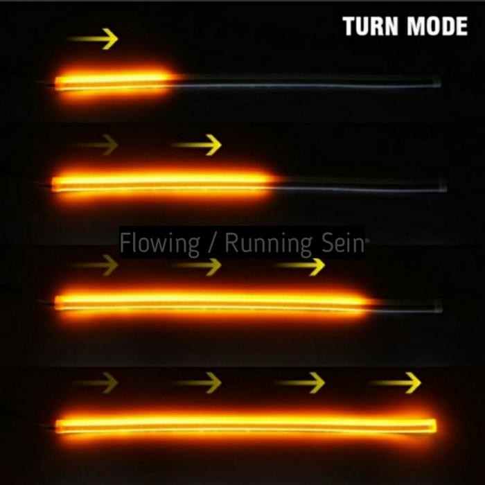 Bagus Lampu Alis Headlamp Mobil Suzuki Apv Arena Led Drl Sen Running 2Pc Terlariss 