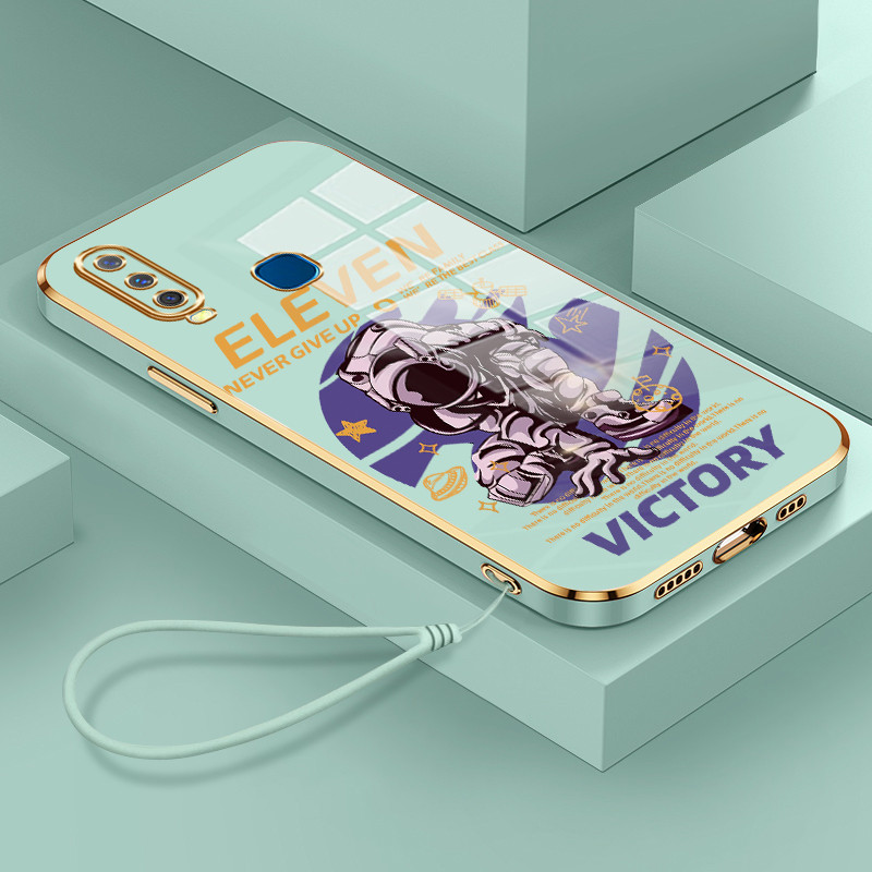 Casing Hp Untuk VIVO Y12 Y15 Y17 Y12i Y17s Y36i 5G G2 5G Y3 Y3s 2020 Case Casing HP pola astronot Ke