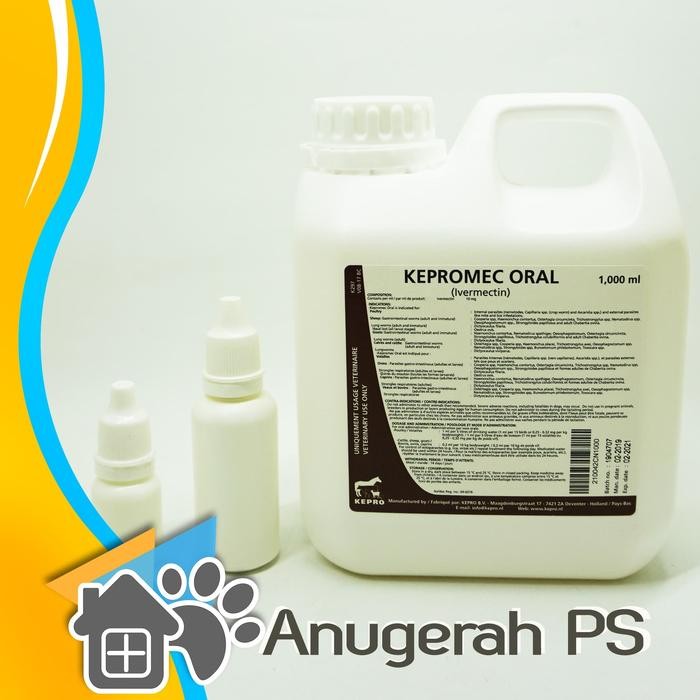 Khusus Gosend Kepromec Oral 1 Liter Scabies Demodex