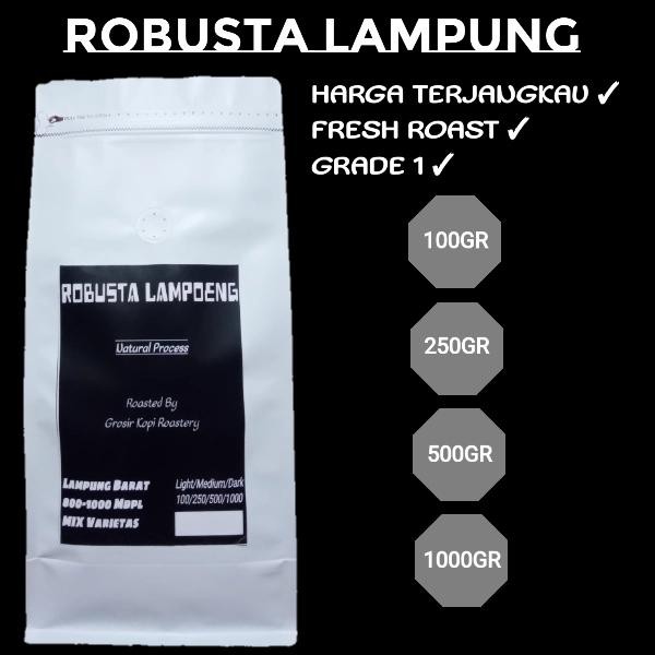 

Pilihan- Kopi Hitam Robusta Lampung (Biji/Bubuk)