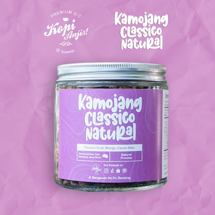 

Pilihan- Biji Kopi Arabika Kamojang Natural 200 Gram - Specialty Roast Beans ( Kamojang Natural