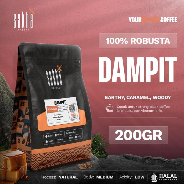 

Pilihan- Kopi Fine Robusta Dampit Malang Coffee Roast Beans 200 Gram Biji Bubuk