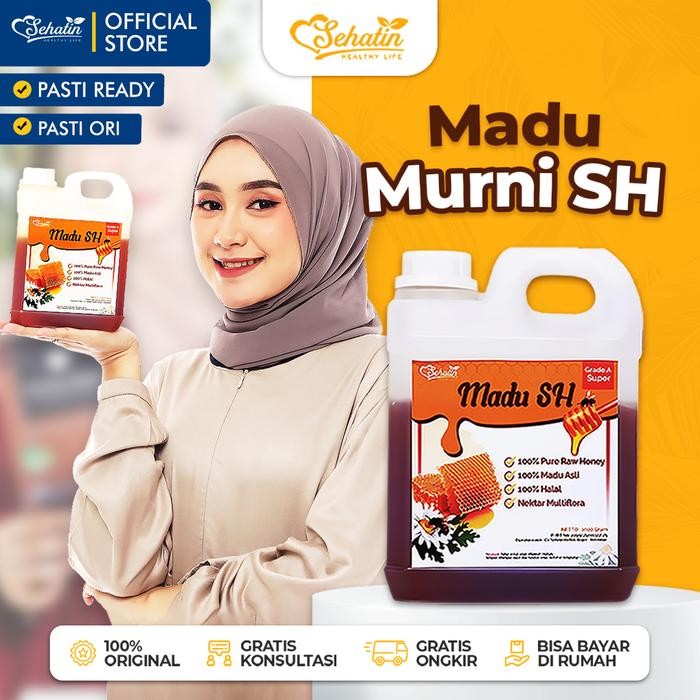 

Pilihan- Madu Murni Multiflora Super Natural Honey 1 Kg - Sehatin