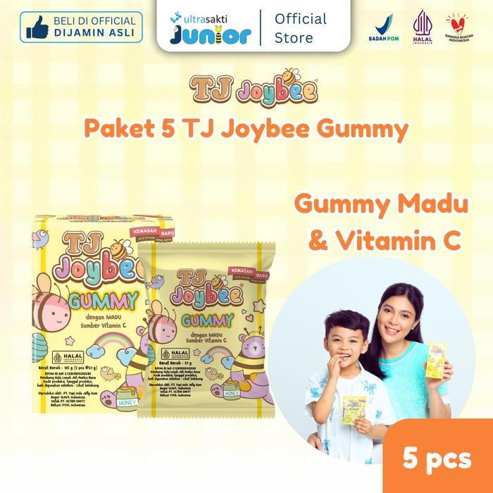 

Pilihan- Paket Tj Joybee Gummy 5 Sachet 21Gr-Sumber Vitamin C & Nutrisi Anak