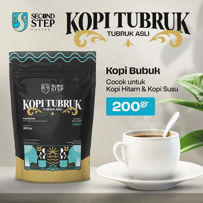 

Pilihan- Kopi Tubruk Bubuk Arabika Espresso Blend Coffee 200Gr