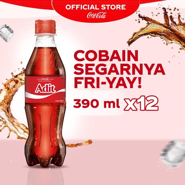 

Pilihan- Coca-Cola Original - Minuman Soda Rasa Kola - Botol 390Ml - X12 Pcs