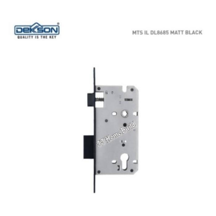 Mortise Lock Dekkson Mts Il Dl 8685 Matt Black