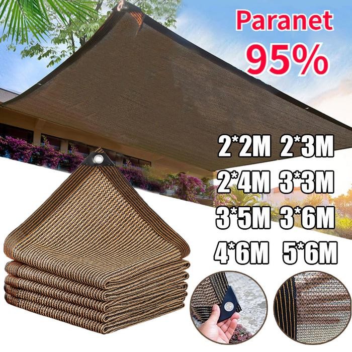 COD95% Paranet Anti-UV Jaring ShadingNet Jaring Paranet/ Garden Sunshade Net Jaring Net Tabir surya