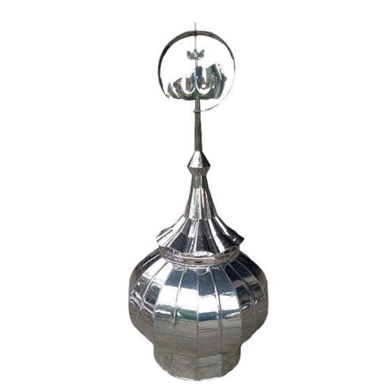 TERLARIS Qubah Masjid diter 30 CM Stainless Minimalis / Kubah Mushollah Kecil READY STOCK