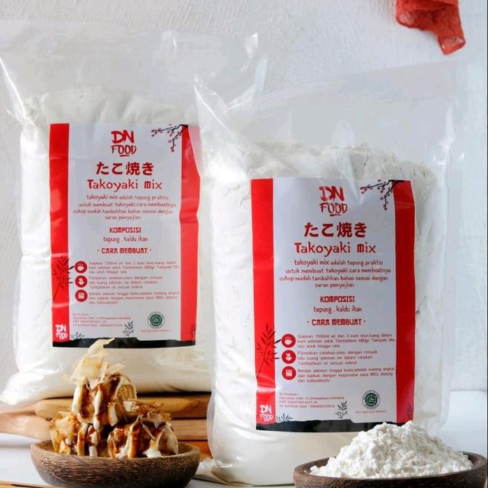 

Tepung Takoyaki DNFOOD 2500g