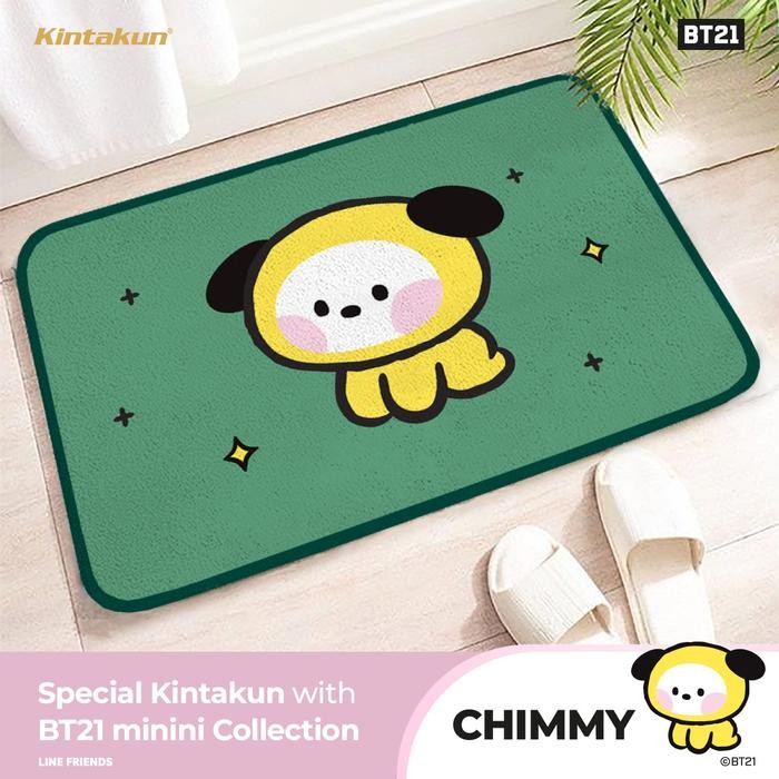 Pilihan- Kintakun Home Bt21 Keset Persegi 40X60 Cm Keset Serbaguna Anti Slip Doormat