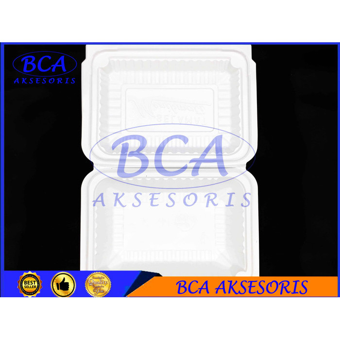 Khusus Grab Kotak Meal Box Plastik - Mika Bento Medium - Box Makanan